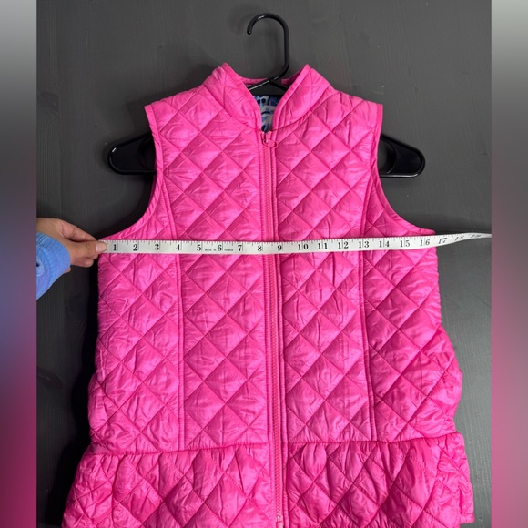 Lilly Pulitzer Girls Melanie Reversable Vest Prosecco Pink - Picture 8 of 9
